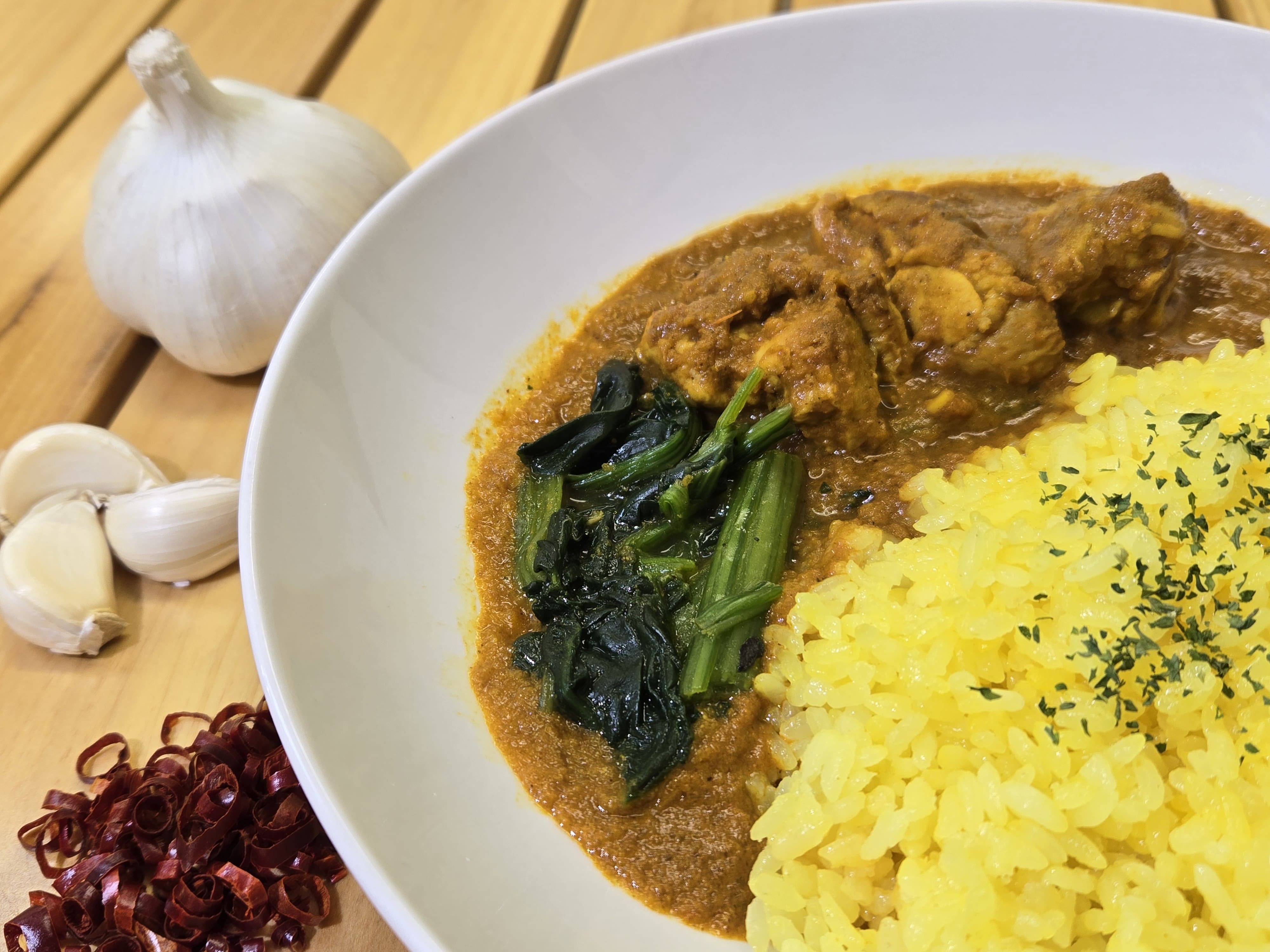 Chicken Spinach Curry